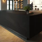 Caesarstone Porcelain 916 Black Eclipse kitchen